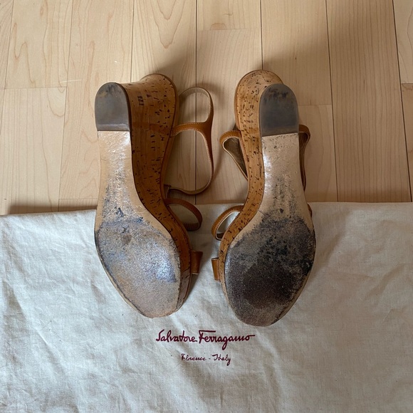 Ferragamo Wedge Sandals - Picture 5 of 5